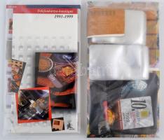 1991 Telefonkártya katalógus, 1999 Telefonkártya katalógus, berakólapok, tokok