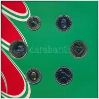 2011. 5Ft-200Ft (6xklf) forgalmi sor szettben + 3000Ft Ag "Az Európai Unió Tanácsának magyar el...