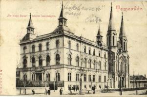 1904 Temesvár, Timisoara; De Notre Dame felsőbb leányiskolája. 11. D.K.F. E. 35. / girls school (EK)