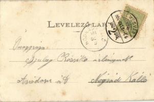 1904 Temesvár, Timisoara; "De Notre Dame" felsőbb leányiskolája. 11. D.K.F. E. 35. / girls...