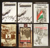 6 db klf könyv az 1956-os forradalomról
