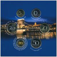 2009. 5Ft-200Ft (6xklf) "Lánchíd" forgalmi sor szettben T:PP Adamo FO43.1