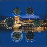 2009. 5Ft-200Ft (6xklf) "Lánchíd" forgalmi sor szettben T:BU Adamo FO43