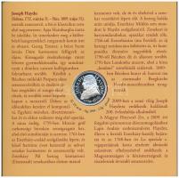 2009. 5Ft-200Ft "Haydn" (7xklf) forgalmi érme sor, benne "Joseph Haydn" Ag emlék...