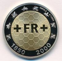 Svájc 2000. 5Fr "Svájci Frank 150. évfordulója" eredeti dísztokban, tanúsítvánnyal T:PP Switzerland 2000. 5 Francs "150th Anniversary of the Swiss Franc" in original case with certificate C:PP