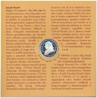 2009. 5Ft-200Ft "Haydn" (7xklf) forgalmi érme sor, benne "Joseph Haydn" Ag emlék...
