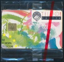 1992 Europa Telecom telefonkártya használatlan, bontatlan csomagolással