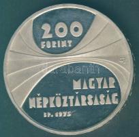 1975. 200Ft Ag "MTA" T:PP