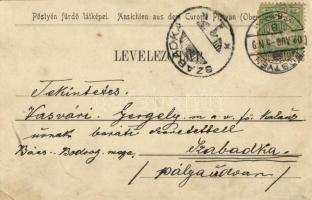 1902 Pöstyén, Pistyan, Piestany; Ferenc József fürdő. A fürdőigazgatóság kiadása / Franz Josefs Bad ...