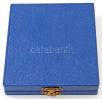 DN "10 éves vízügyi szolgálathoz való hűségért" fém plakett, festett "Vízügyi Igazgat...