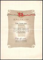 cca 1940-1960 5 db oklevél, bizonyítvány