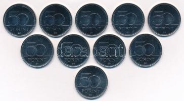 2016. 50Ft Cu-Ni "Hetvenéves a forint" + 2015. 50Ft Cu-Ni "Nemzeti és Történelmi Emlé...