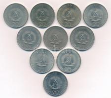 NDK 1971A 20M Cu-Ni "Ernst Thälmann" (10x) T:1-,2 
GDR 1971A 20 Mark Cu-Ni "Ernst Th...