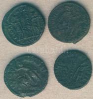 Római Császárság II.Constantius 324-361. Nummi (4x) klf variáns T:3