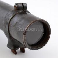 cca 1910 Carl Zeiss Zieldovice jelzett, állítható puska távcső 25 cm