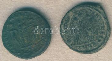 Római Császárság II.Constantius 324-361. Nummi (2x) klf variáns T:3