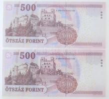 2013. 500Ft "ED" + 500Ft "EC" T:I,I-
