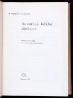 Guiseppe Cocchiara: Az európai folklór története Gondolat Kiadó, 1962. Kiadói egészvászon kötésben