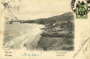 1904 Odessa, Odesa; Langerone / seaside, TCV card (EK)