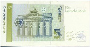 Németország 1991. 5M T:I-
Germany 1991.5 Mark C:AU