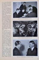 1933 Deutschland erwacht gyűjtőalbum Hitler hatalomra kerülésének történetét ábrázoló cigarettacímké...