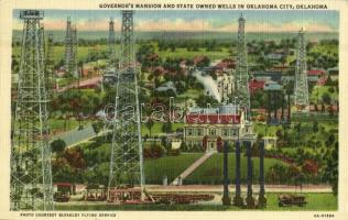 1949 Oklahoma City, Governors Mansion and State Owned Wells