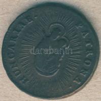 1763. Rézdénár M.Theresia T:3