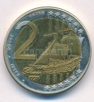 2004. 2EUR "Mátyás király - Phoenix vitorlás" próbaveret T:1-
