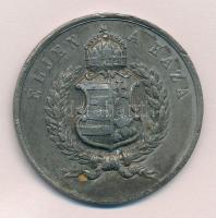 1867. "Emlékül az 1865. évi Országgyűlés megnyitására Pesten / Éljen a Haza" Sn emlékérem ...