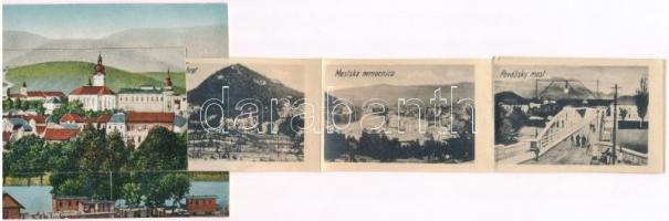 Rózsahegy, Ruzomberok; leporellólap / leporellocard