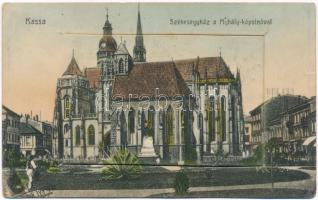 Kassa, Kosice; Székesegyház a Mihály kápolnával, leporellólap / cathedral, chapel, leporellocard (fl)