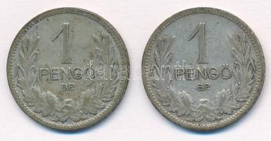 1926-1927. 1P Ag (2x) T:2-,3 Adamo P6