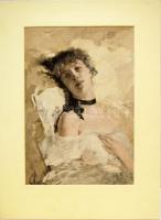 5 db nagyméretű régi rajz kartonra kasírozott szép újnyomatai (benne erotika)