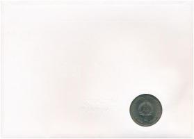 NDK 1982. 5M Cu-Ni-Zn "Wartburgi vár" felbélyegzett borítékban T:1-
GDR 1982. 5 Mark Cu-N...