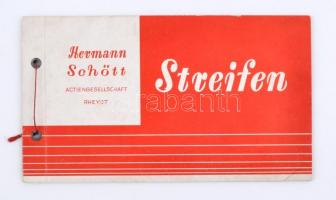 cca 1930 Német szivargyűrű mintafüzet / Cigar label sample book