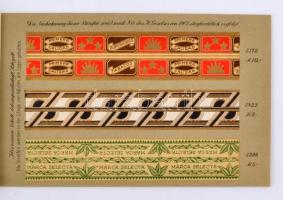 cca 1930 Német szivargyűrű mintafüzet / Cigar label sample book