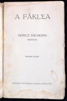 Móricz Zsigmond: A fáklya. Bp., Légrády Testvérek. Kiadói papírkötés, gerincnél szakadt, viseltes ál...