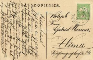 Szávaszentdemeter, Mitrovice, Mitrovitz an der Save, Sremska Mitrovica; Setaliste i Srp. Dom / Sétán...