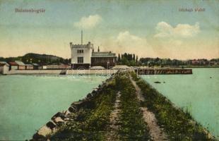 1921 Balatonboglár, Gőzhajó kikötő (fl)
