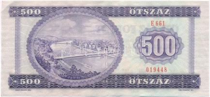 1980. 500Ft nyomdai papírránc T:II-,III szép, ropogós papír
Adamo F42