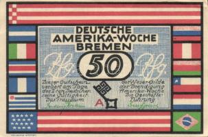 Német Birodalom/Weimari Köztársaság Bremen 1923. 25Pf (2x) + 50Pf (2x) + 75Pf (2x) + 100Pf (2x) 8klf...