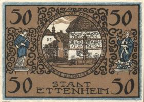 Német Birodalom/Weimari Köztársaság Ettenheim 1922. 50Pf (6x) 6klf teljes sor T:I