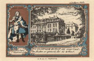 Német Birodalom/Weimari Köztársaság Brühl 1922. 50Pf + 1M + 2M + 3M + 5M 5klf teljes sor T:I