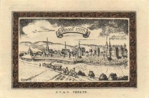 Német Birodalom/Weimari Köztársaság Brühl 1922. 50Pf + 1M + 2M + 3M + 5M 5klf teljes sor T:I