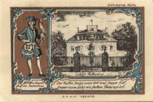 Német Birodalom/Weimari Köztársaság Brühl 1922. 50Pf + 1M + 2M + 3M + 5M 5klf teljes sor T:I