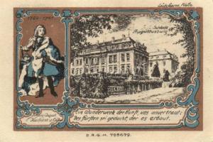 Német Birodalom/Weimari Köztársaság Brühl 1922. 50Pf + 1M + 2M + 3M + 5M 5klf teljes sor T:I