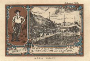 Német Birodalom/Weimari Köztársaság Brühl 1922. 50Pf + 1M + 2M + 3M + 5M 5klf teljes sor T:I