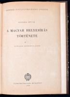 Kniezsa István: A magyar helyesírás története. Bp., 1959, Tankönyvkiadó. Újrakötött félvászon kötésb...
