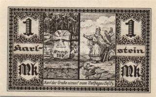 Német Birodalom/Weimari Köztársaság Herstelle 1921. 50Pf + 1M + 2M  3klf teljes sor T:I