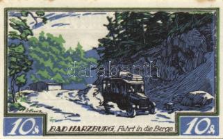 Német Birodalom/Weimari Köztársaság Braunschweig 1921. 10Pf + 25 Pf + 50 Pf + 75 Pf komplett sor! T:...